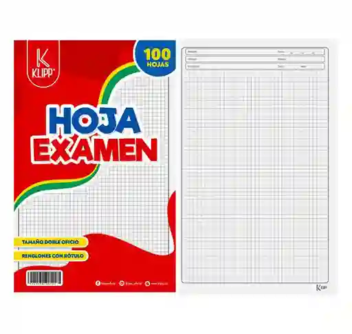 Hoja Examen X3