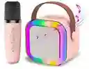 Parlante Altavoz Bluetooth Portátil Karaoke Micrófono