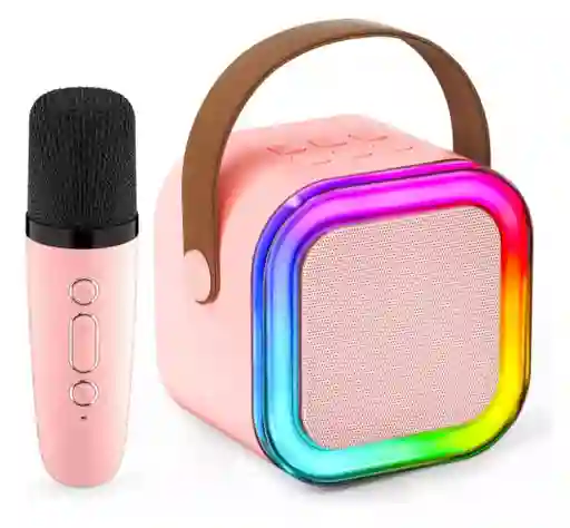 Parlante Altavoz Bluetooth Portátil Karaoke Micrófono