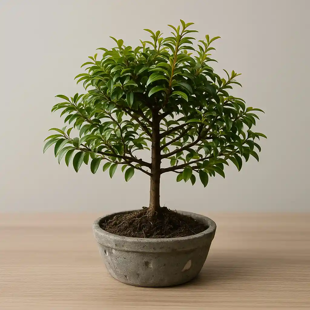 Bonsai Guayacan Con 2 Años De Edad