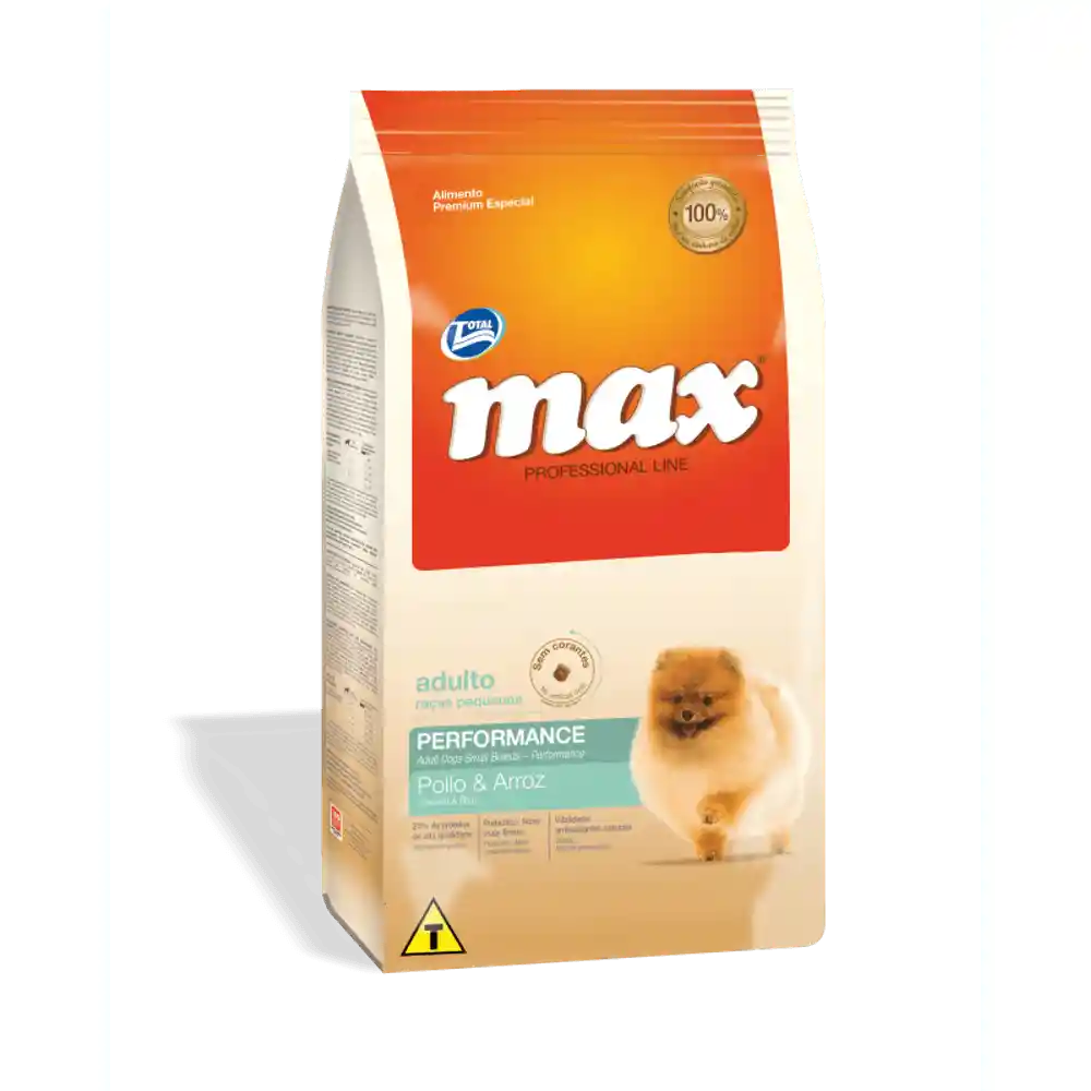 Max Performance Adulto Raza Pequeña Pollo X 2 Kg