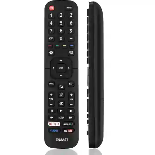 Control Remoto Compatible Con Tv Hisense Smart Tv, En2a27- Repuesto