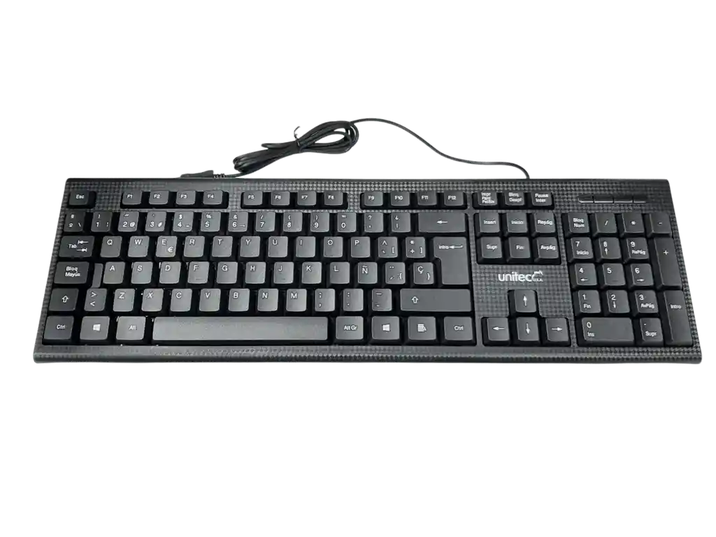 Kit Combo Teclado Y Mouse Alambrico Dpi 1000 Windows Y Mac
