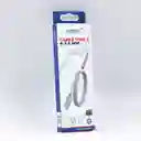 Cable Auxiliar Audio Tipo C A Jack 3.5mm 1 Metro Universal