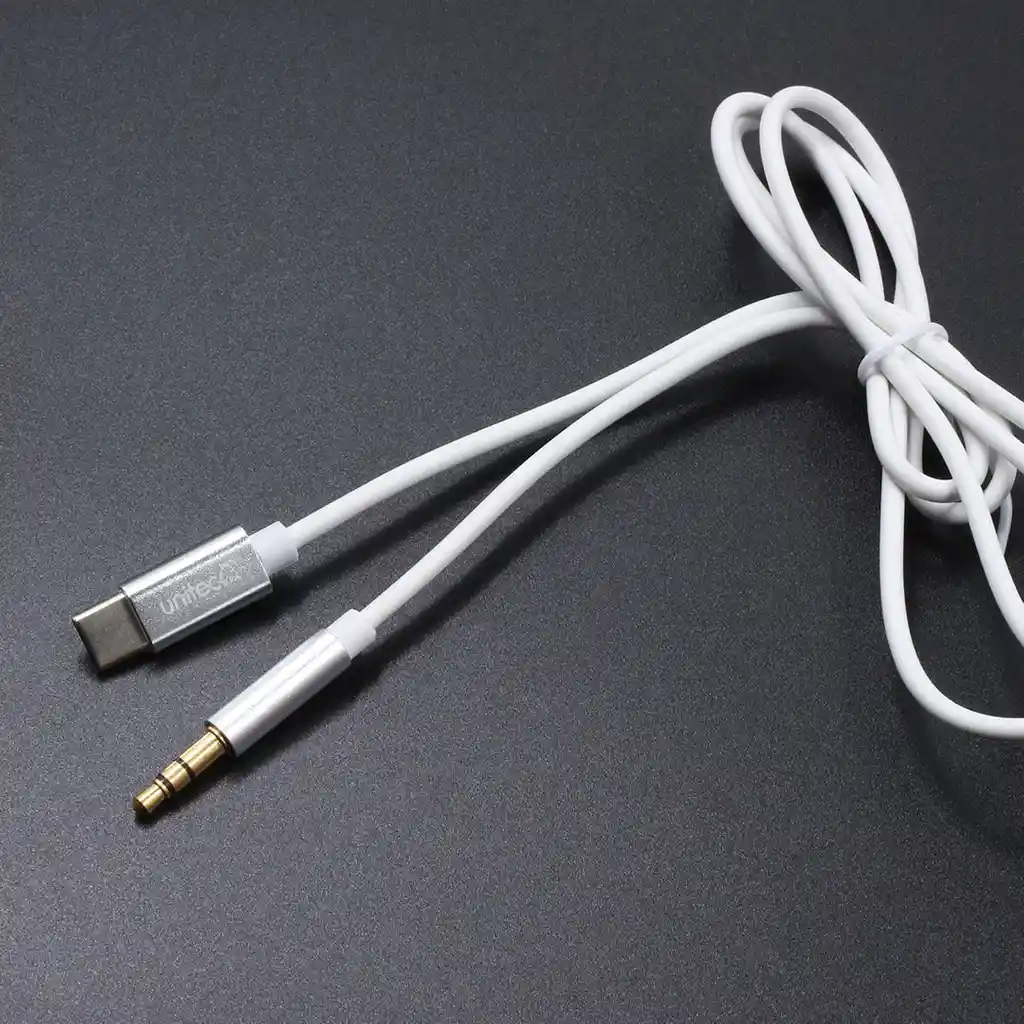 Cable Auxiliar Audio Tipo C A Jack 3.5mm 1 Metro Universal