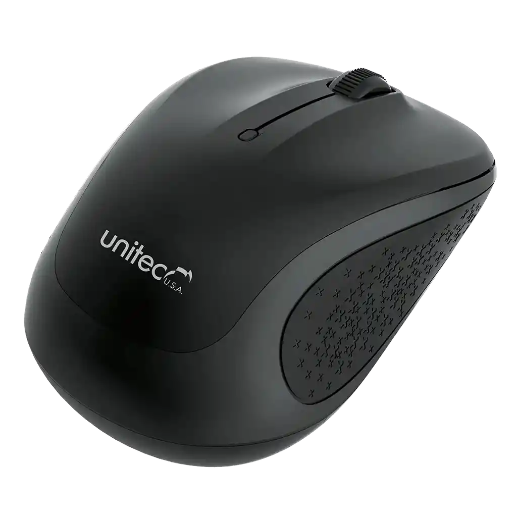 Mouse Inalámbrico W018 Unitec Usb 2.4ghz 1600 Dpi 10 Metros