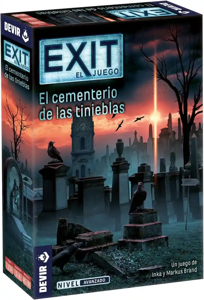 Juego De Mesa Exit Cementerio De Las Tinieblas Devir Adultos