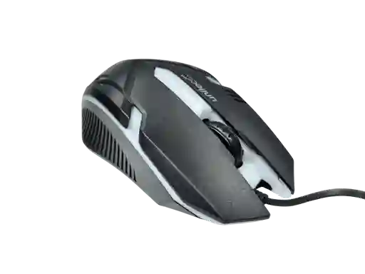 Mouse Alambrico Usb Gamer Con Luz Led Mos-379u 1200 Dpi