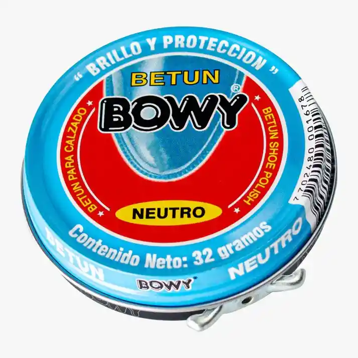 Betún Crema En Pasta Color Neutro Bowy 32g