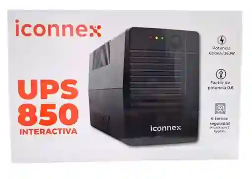 Ups Gp850 Con 600va De Potencia, Batería Integrada Y Protección Total Para Tus Equipos En Casa U Oficina. Silenciosa, Compacta Y Confiable