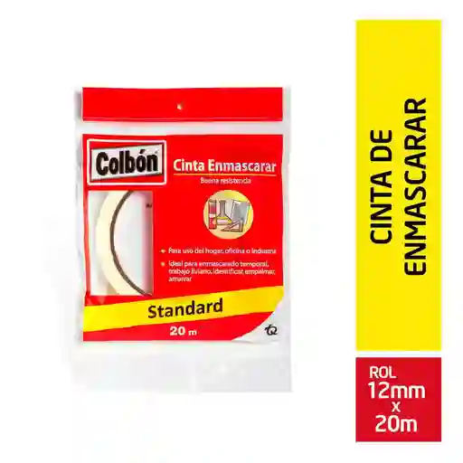 Cinta Enmascara 20m Colbon
