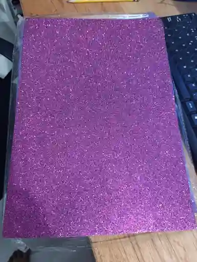 Fomy Escarchado Morado X1