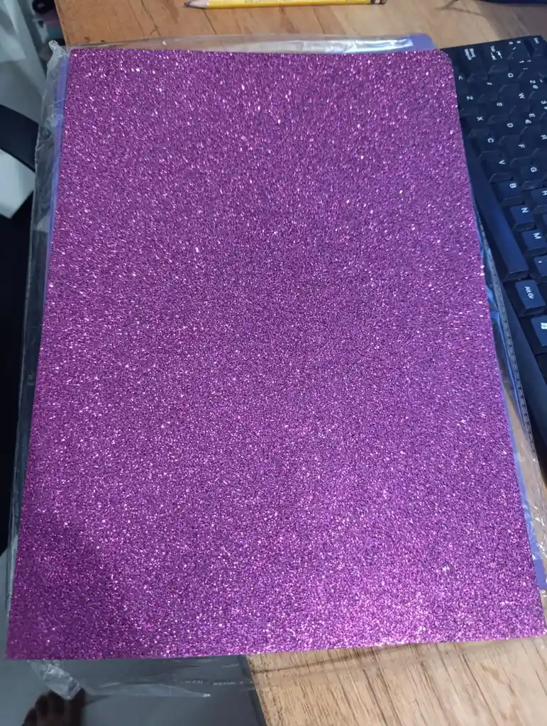Fomy Escarchado Morado X1