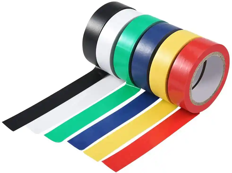 Cinta Aislante De Colores 0.13mm X 18 Mm X 10 Yds