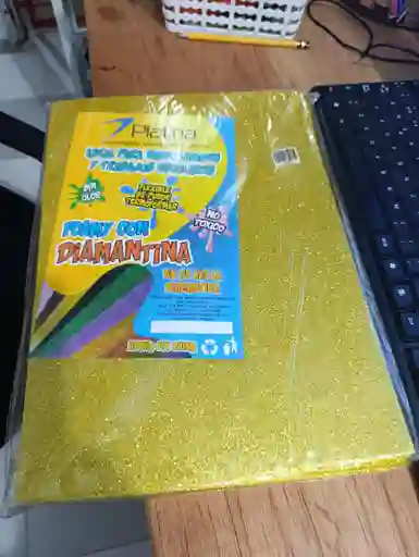 Fomy Escarchado Amarillo