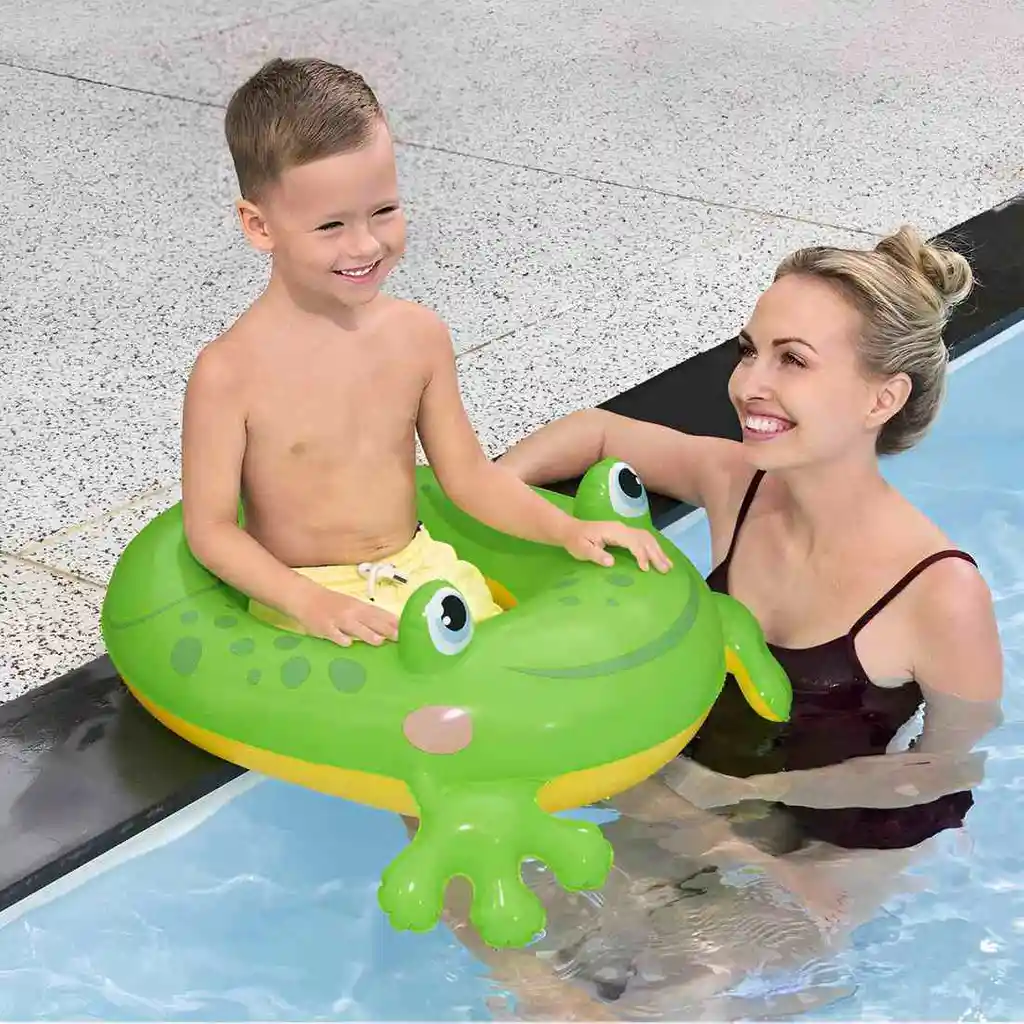 Inflable Asiento Rana Bestway 36464 Flotador Bebe