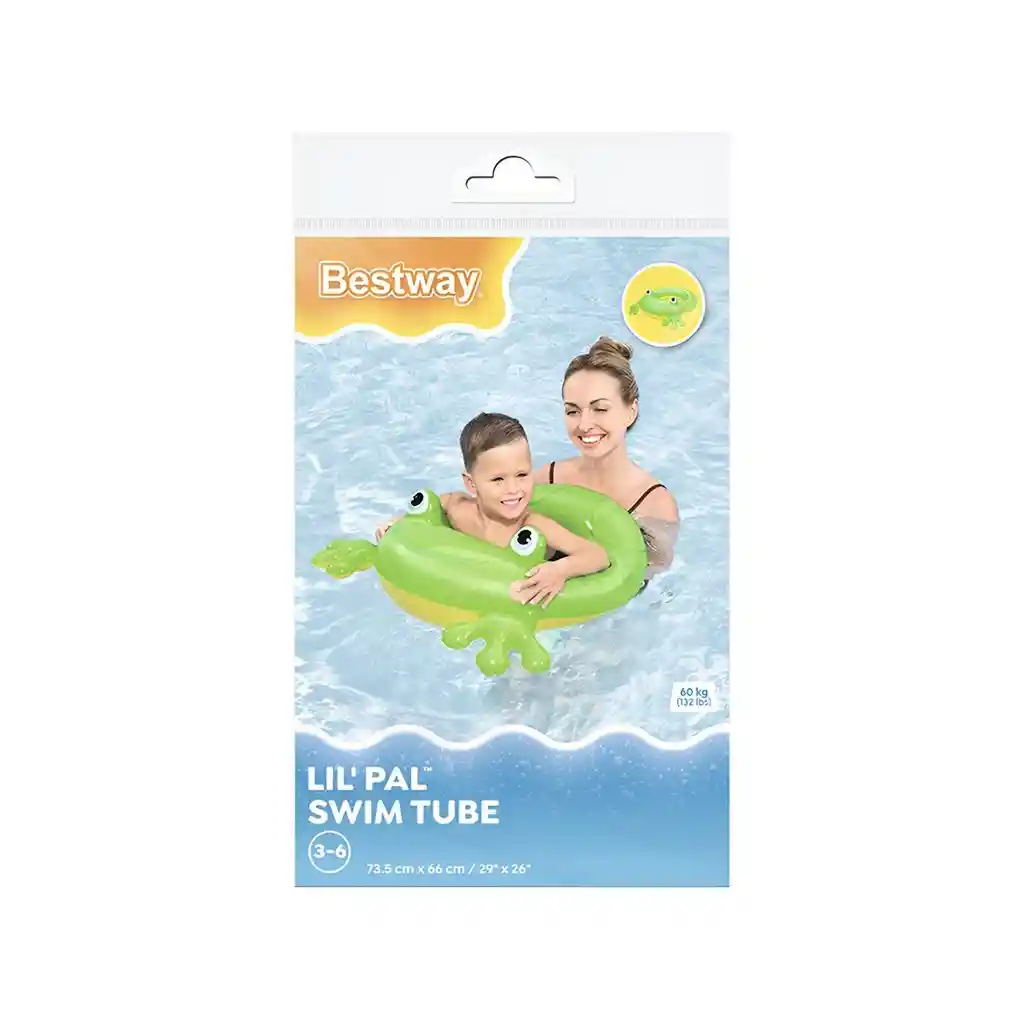 Inflable Asiento Rana Bestway 36464 Flotador Bebe