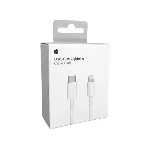 Cable Cargador Iphone 2 Metros Carga Rapida