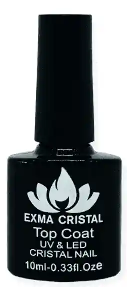 Top Coat Para Uñas Acrilicas O Semi-permanentes - 10ml Exma Cristal