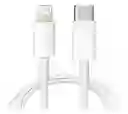 Cable De Cargador Iphone Carga Rapida Tipo C A Lightning