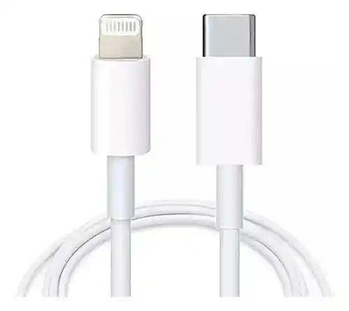 Cable De Cargador Iphone Carga Rapida Tipo C A Lightning