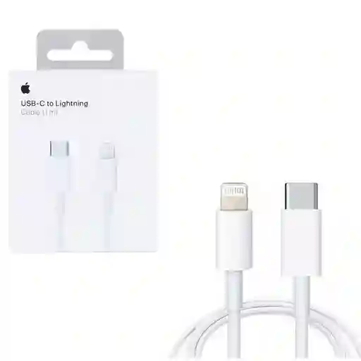 Cable De Cargador Iphone Carga Rapida Tipo C A Lightning