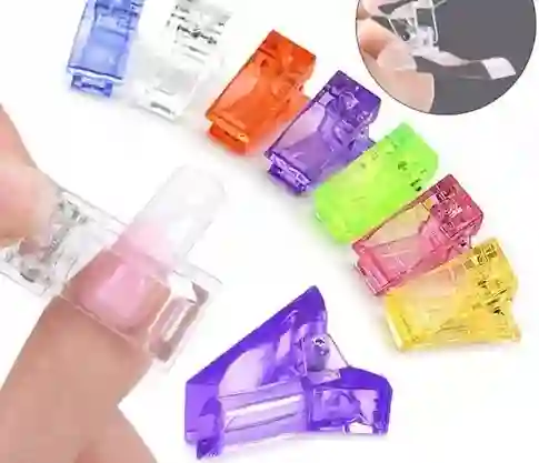Paquete De Pinzas Para Uñas Polygel - X6