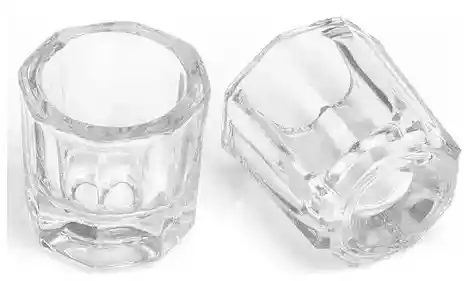 Copa Para Mortero De Uñas - Cristal