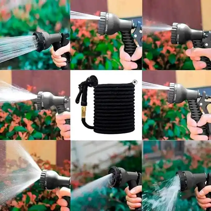 Manguera Expandible 22m + Pistola Magic House