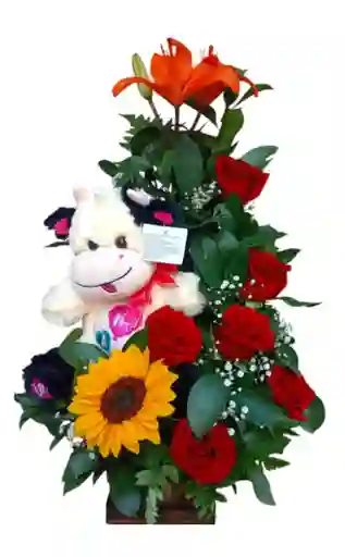 Ramo De Rosas Peluche