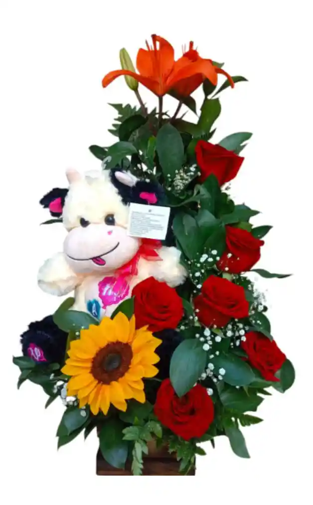 Ramo De Rosas Peluche