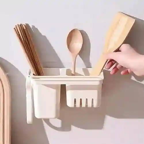 Soporte Organizador Para Cocina Baño Adhesivo