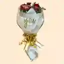 Bouquet Rosas Y Follaje