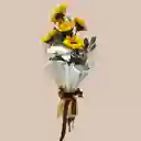 Bouquet Mini Girasoles Y Flores