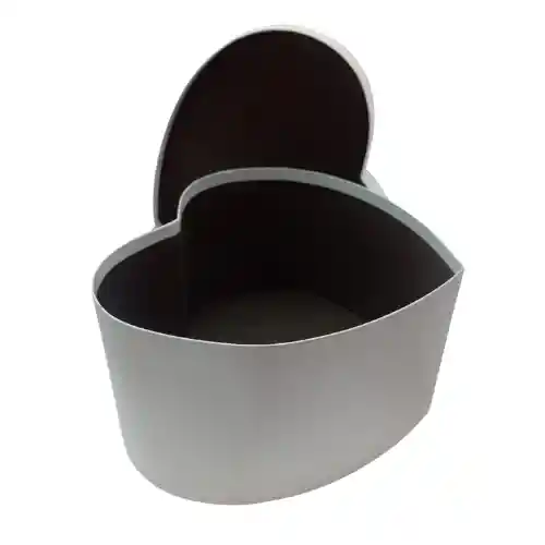 Caja De Regalo Corazon Blanco Ar1045 Pequeña