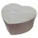 Caja De Regalo Corazon Blanco Ar1045 Pequeña
