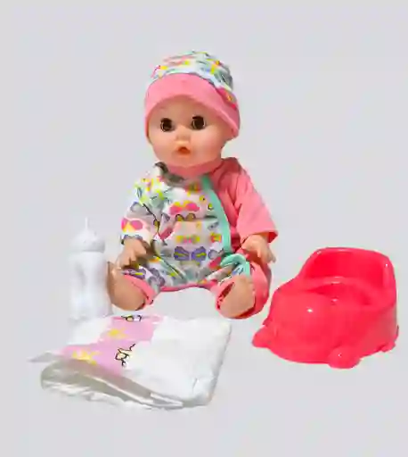 Bebe Con Sonidos Toma Biberon