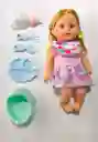 Muñeca Toma Tetero Y Orina 12 Sonidos