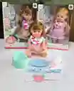 Muñeca Toma Tetero Y Orina 12 Sonidos