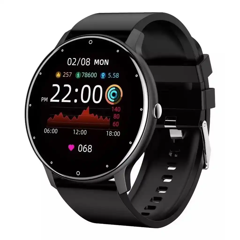 Reloj Inteligente Smartwatch Zl02 Pro Negro