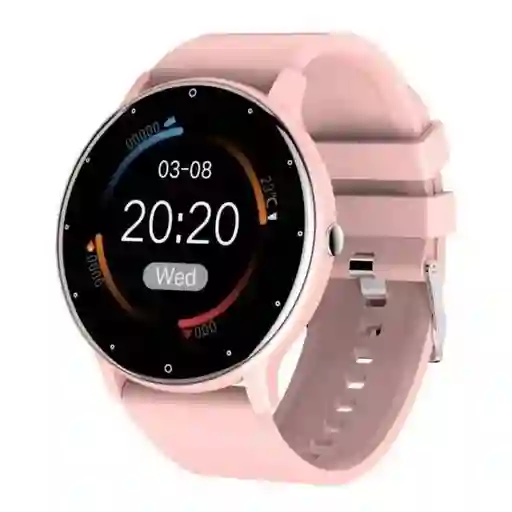 Reloj Inteligente Smartwatch Zl02 Pro Rosa
