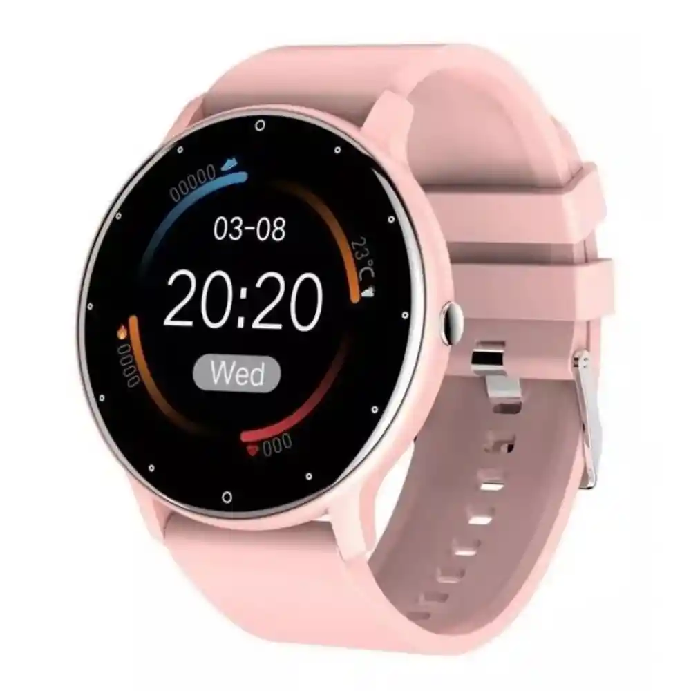 Reloj Inteligente Smartwatch Zl02 Pro Rosa