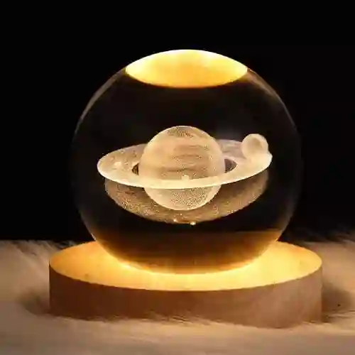 Lámpara Saturno Regalo Mujer Hombre