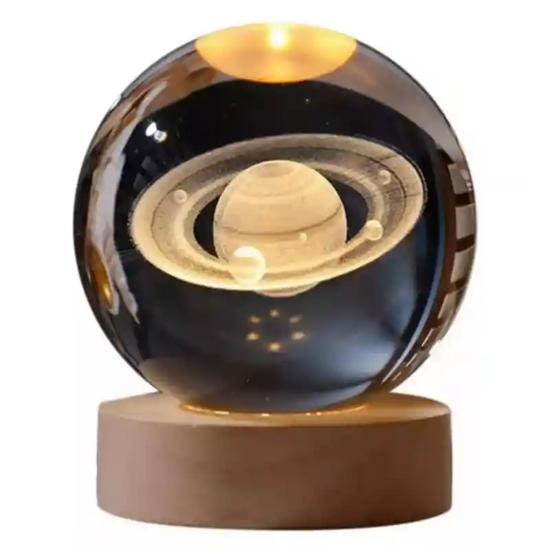 Lámpara Saturno Regalo Mujer Hombre