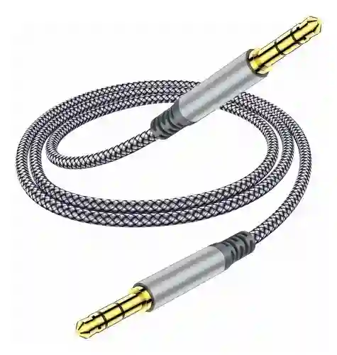 Cable Auxiliar De Audio 1 A 1 Plug 3.5mm 1.5 Metros