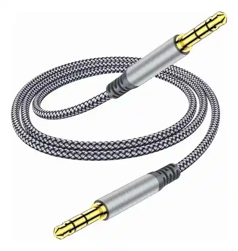 Cable Auxiliar De Audio 1 A 1 Plug 3.5mm 1.5 Metros