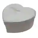 Caja De Regalo Corazon Blanca Ar1042 Grande