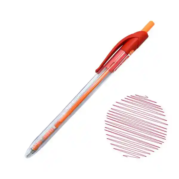 Pack X 3 Boligrafo Semi Gel 0.7 Oe-052f Retractil Negro Offi-esco