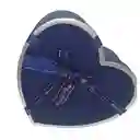 Caja De Regalo Corazon Azul Oscuro Ar1042 Pequeña