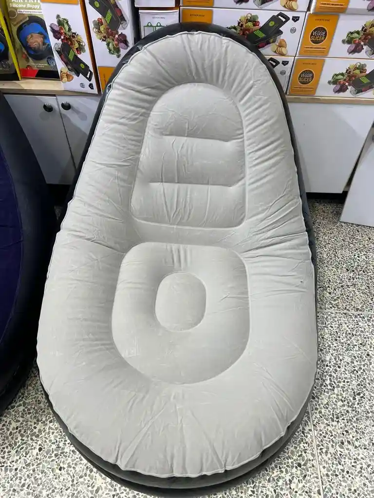 Sillón Inflable Con Reposapies